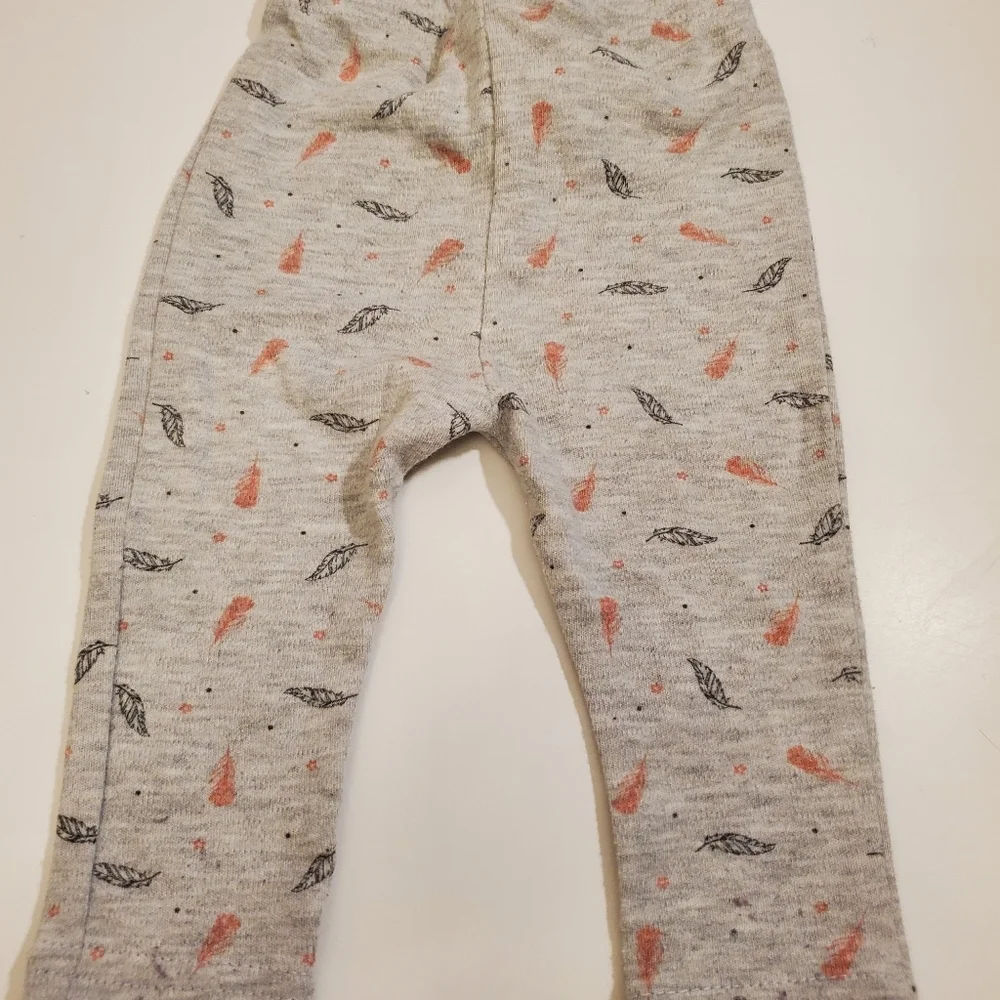 Bon bebe Grey Feather Pants